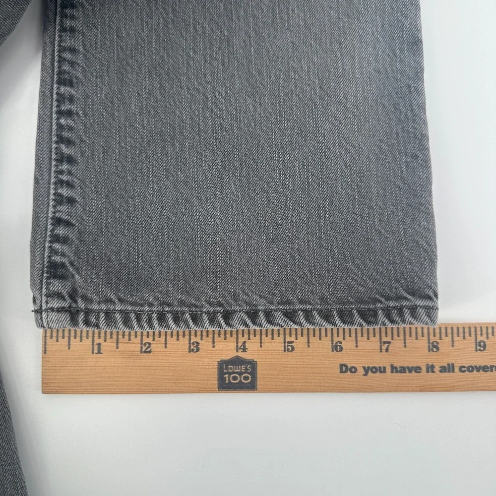Gap 1969 Jeans Mens 34x32‎ Gray Denim Relaxed Straight Leg 5-Pocket Vintage
